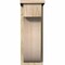 Ekena Millwork Del Monte Rough Sawn Corbel w/Backplate, Douglas Fir, 8"W x 10"D x 22"H COR08X10X22DEL01RDF - alternate 2